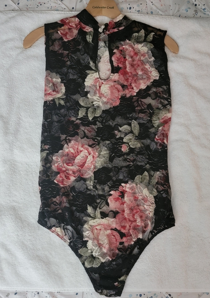 J for Justify lace body suit